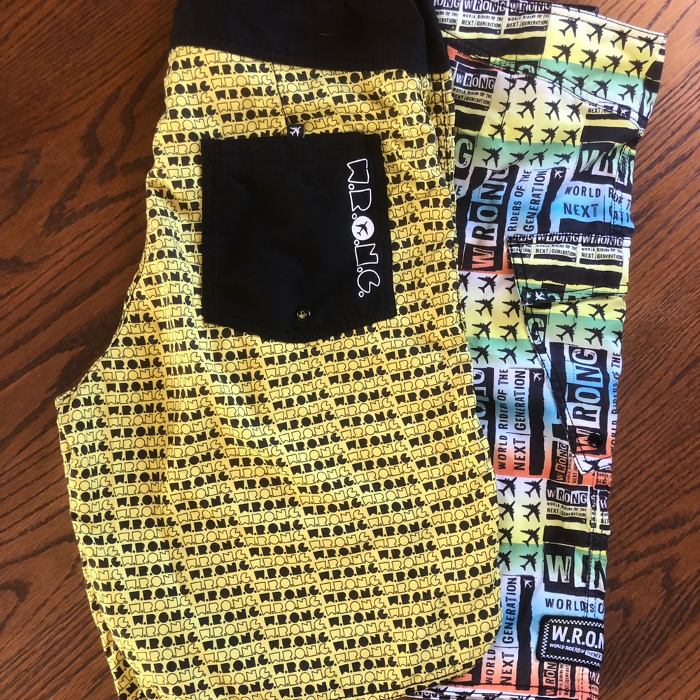2 for the price of 1!!!   Mens board/swim shorts.